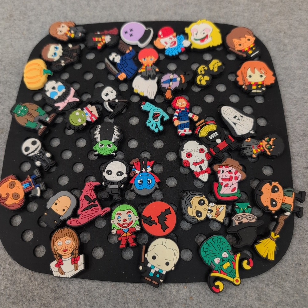 41pc Horror and Wizard Movie Shoe Charms for Clogs Spooky Magic Halloween - Picture 1 of 2